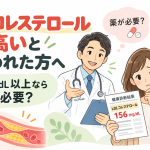 LDLコレステロールが高い方へ